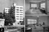 Nobuko Tsuchiura, Kameki Tsuchiura, Edificio de departamentos Noomiya, Tokio, 1936-1960.