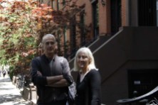 Cristina Carasatorre, Luis F. Risso en Brookling, Nueva York, 2015
