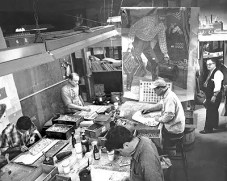 Hildreth Meiere, Artesanos en la fábrica de Vincent Foscato 1956