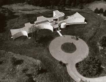 Mary Otis Stevens y Thomas McNulty-Vista aérea Casa Lincoln, Massachusetts, EEUU, 1965.